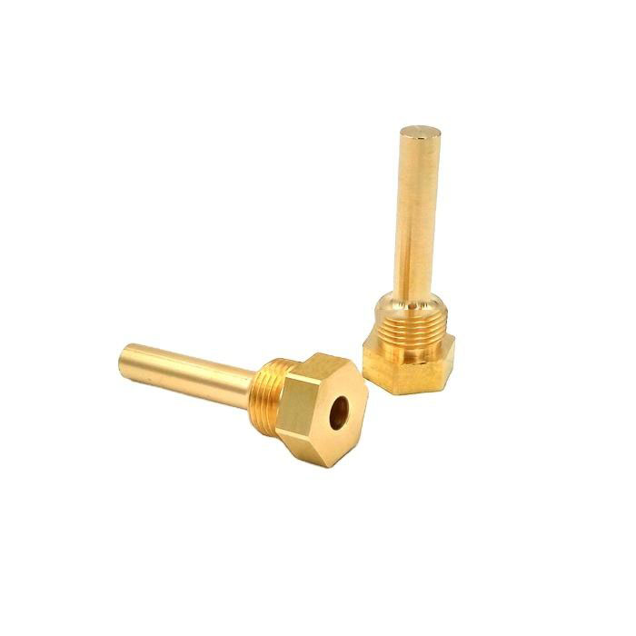Brass Machined Sensor Housing ၊